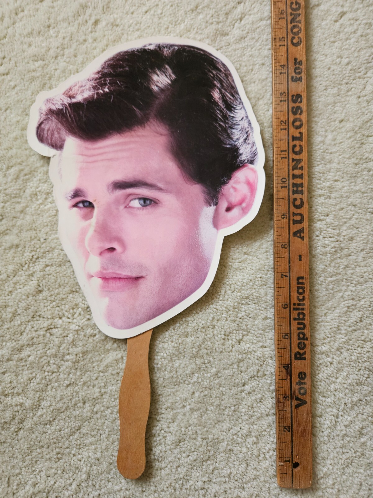 James Marsden Hairspray 2007 Movie Fan Promo Face Mask Fan