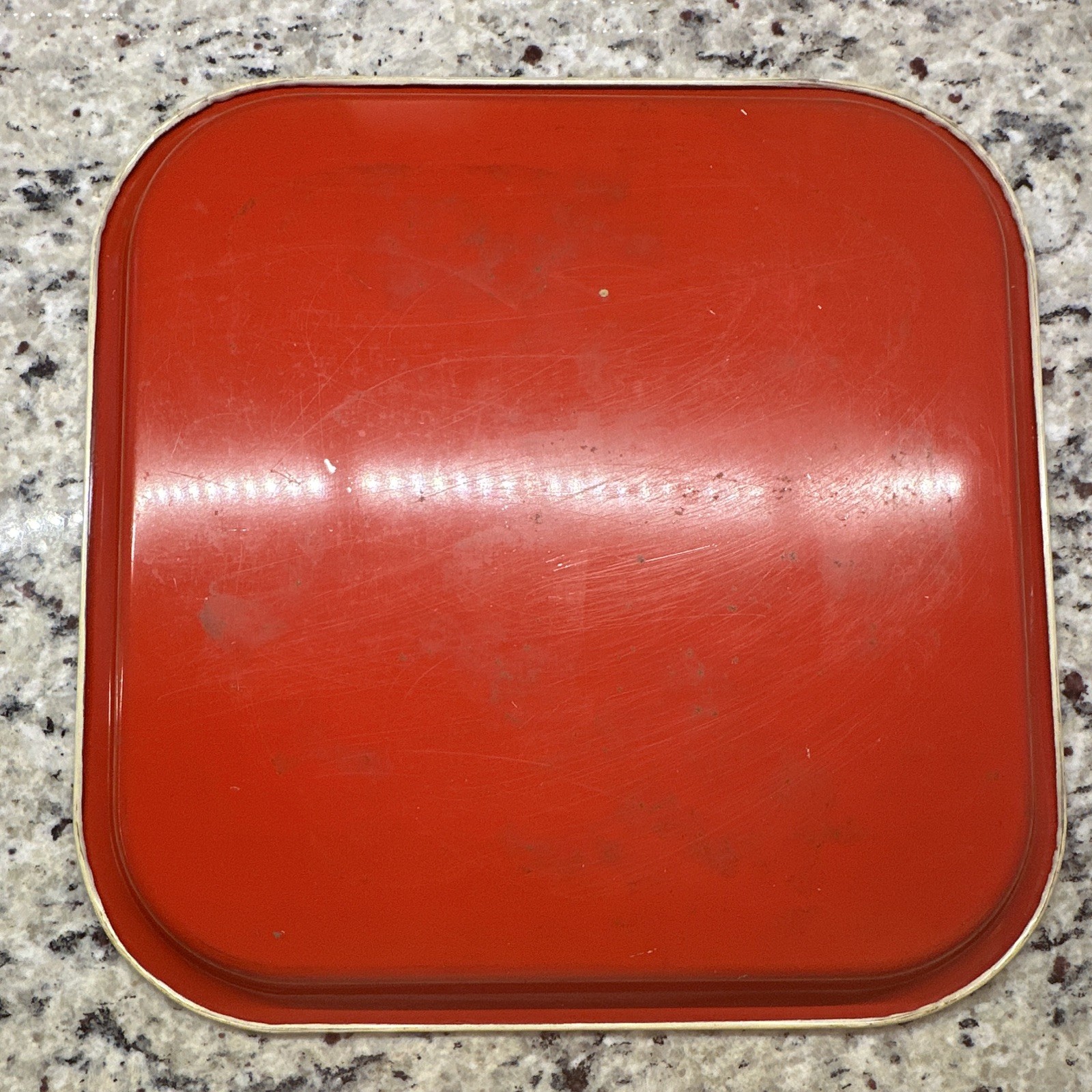 Vintage Beatles Decorative Serving Tray w/ Band Member Portraits, Signatures