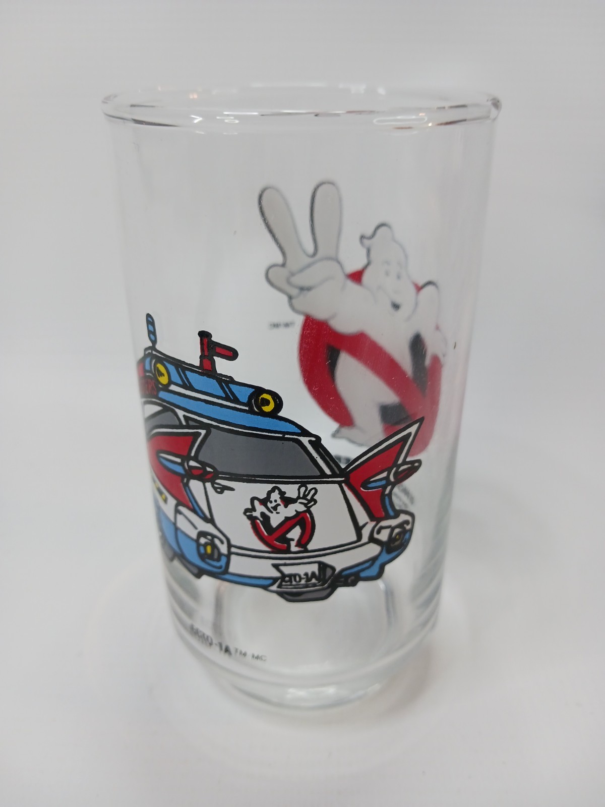 Ghostbusters II 2 Movie Drinking Glass 1989 5” Columbia Pictures