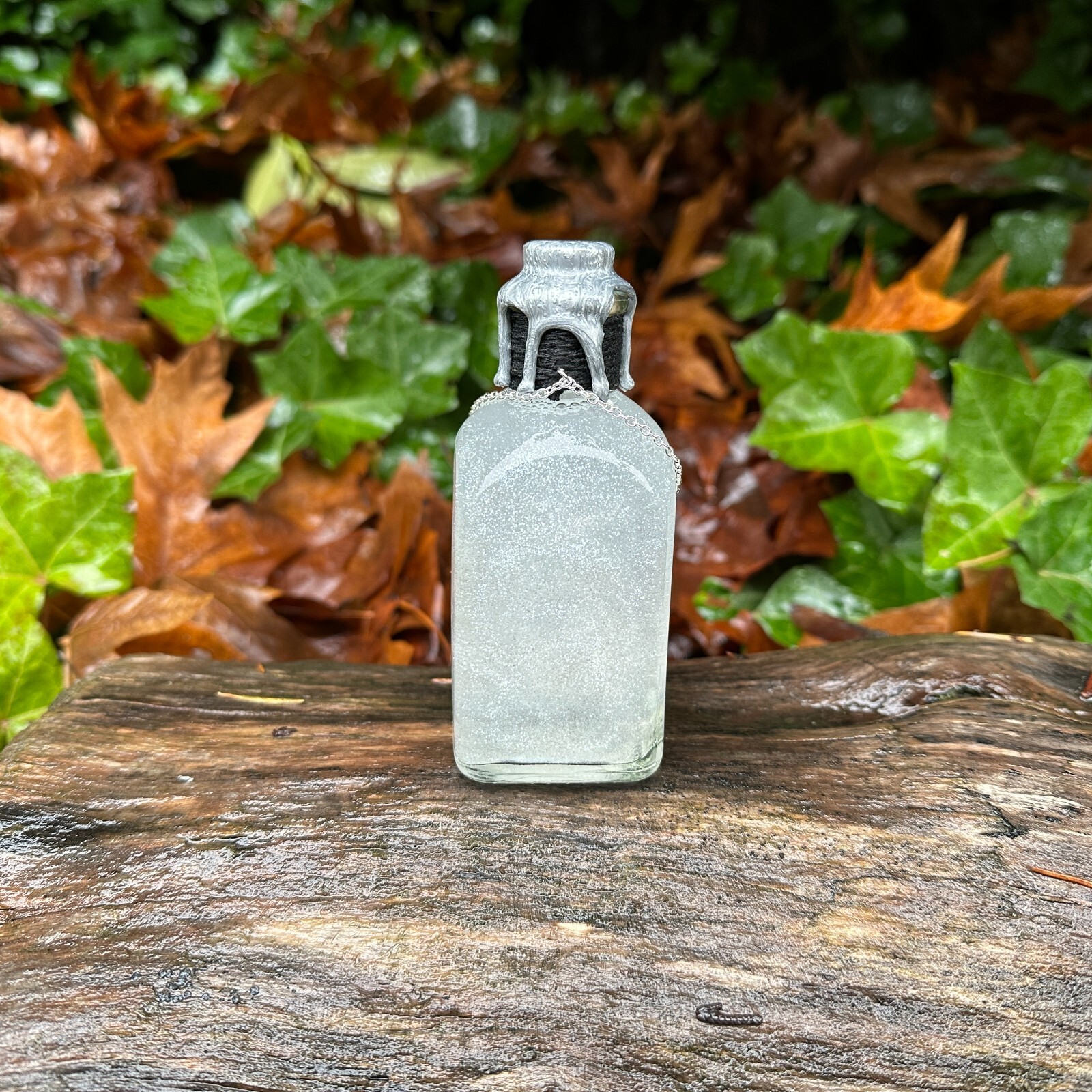 Holy Water Decorative Color Changing Potion Bottle Bookshelf Halloween Decor