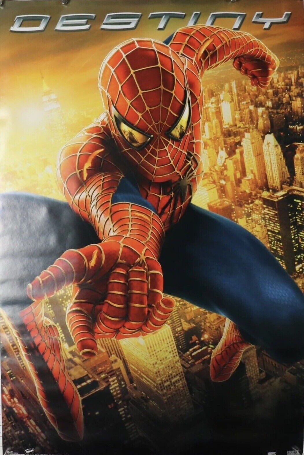 2004 MARVEL COMICS SPIDER-MAN 2 DESTINY POSTER 22×34 TRENDS 2981 NEW FREE SHIP