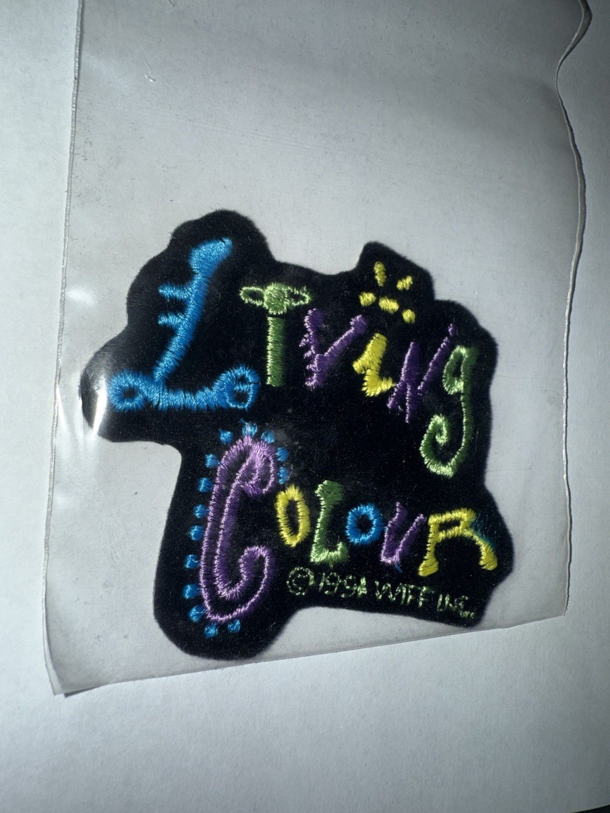 Living Colour Rock Punk Vintage NOS Patch Rock Express Rare Winterland Cult Of P