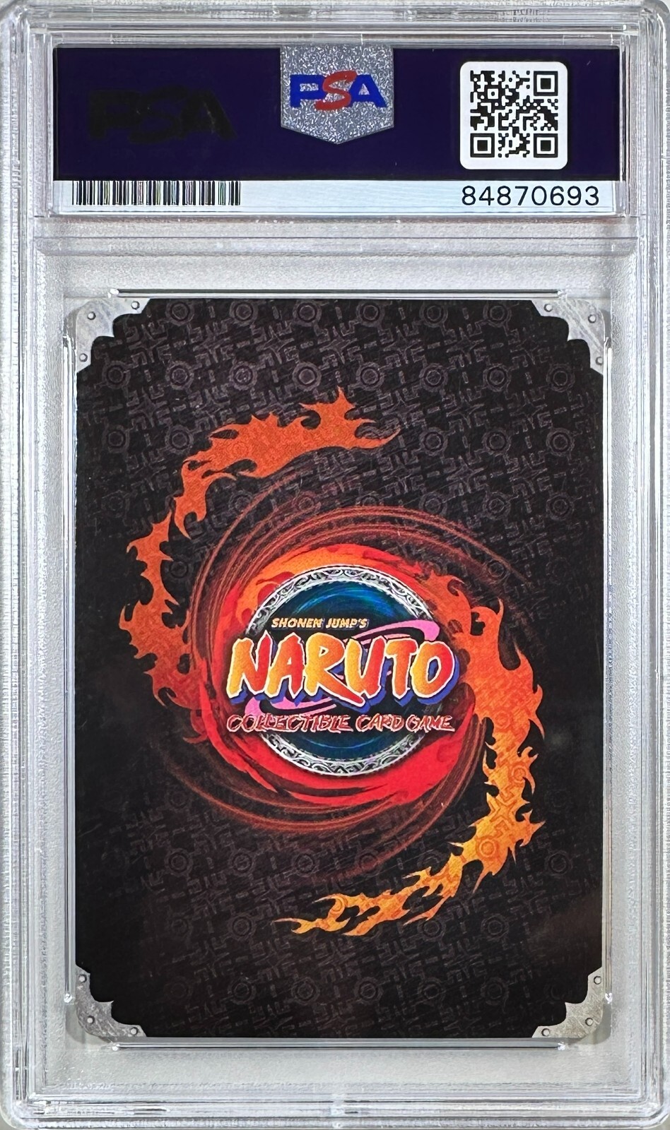 Kyle Hebert autographed signed inscribed Kiba Naruto card PSA Encap