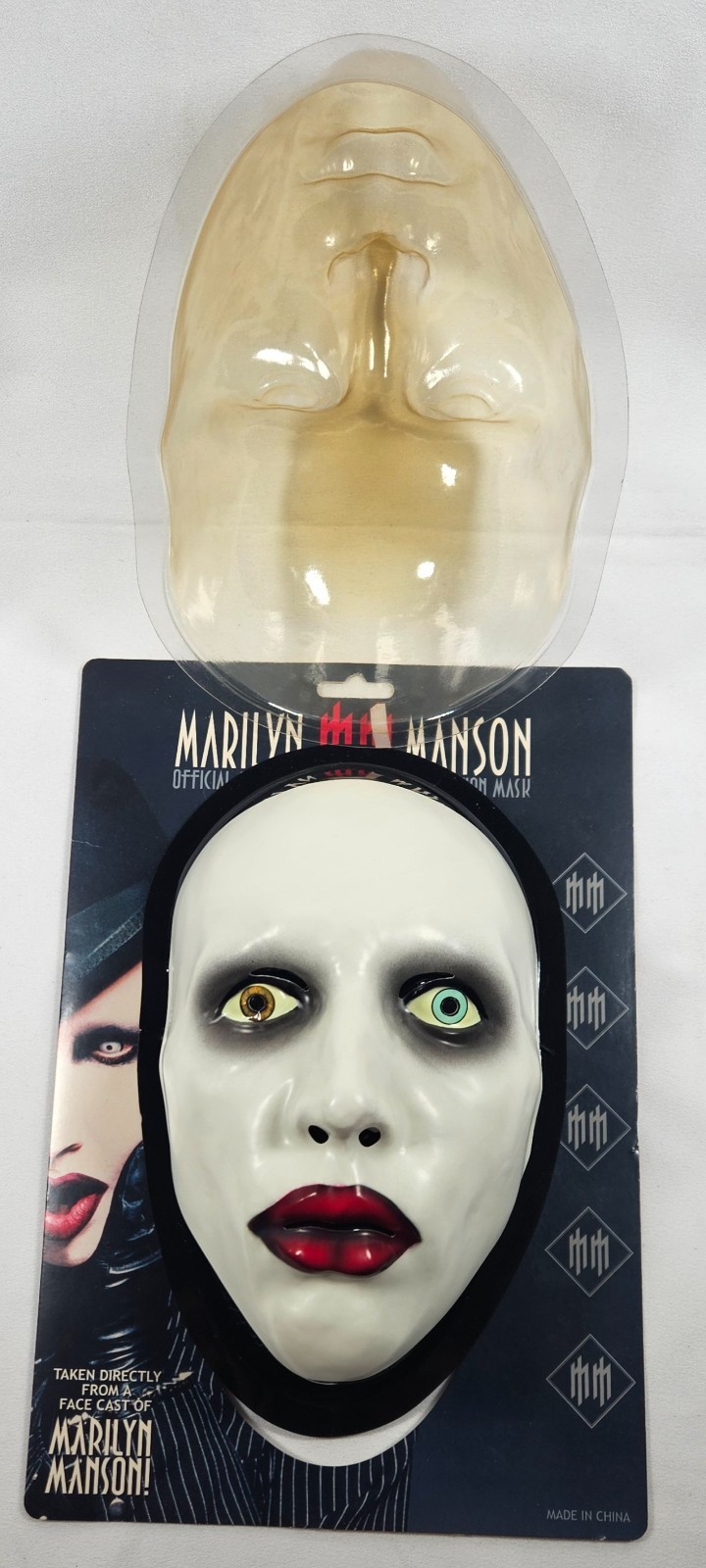 Marilyn Manson Official Collectors Edition Mask 2004 The Monster Makers RARE