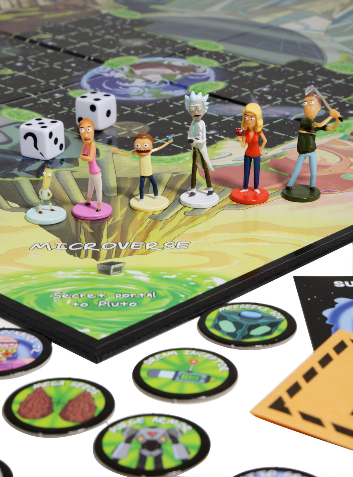 NEW USAopoly RICK and MORTY Edition CLUE Board Game Custom Characters Adult Swim