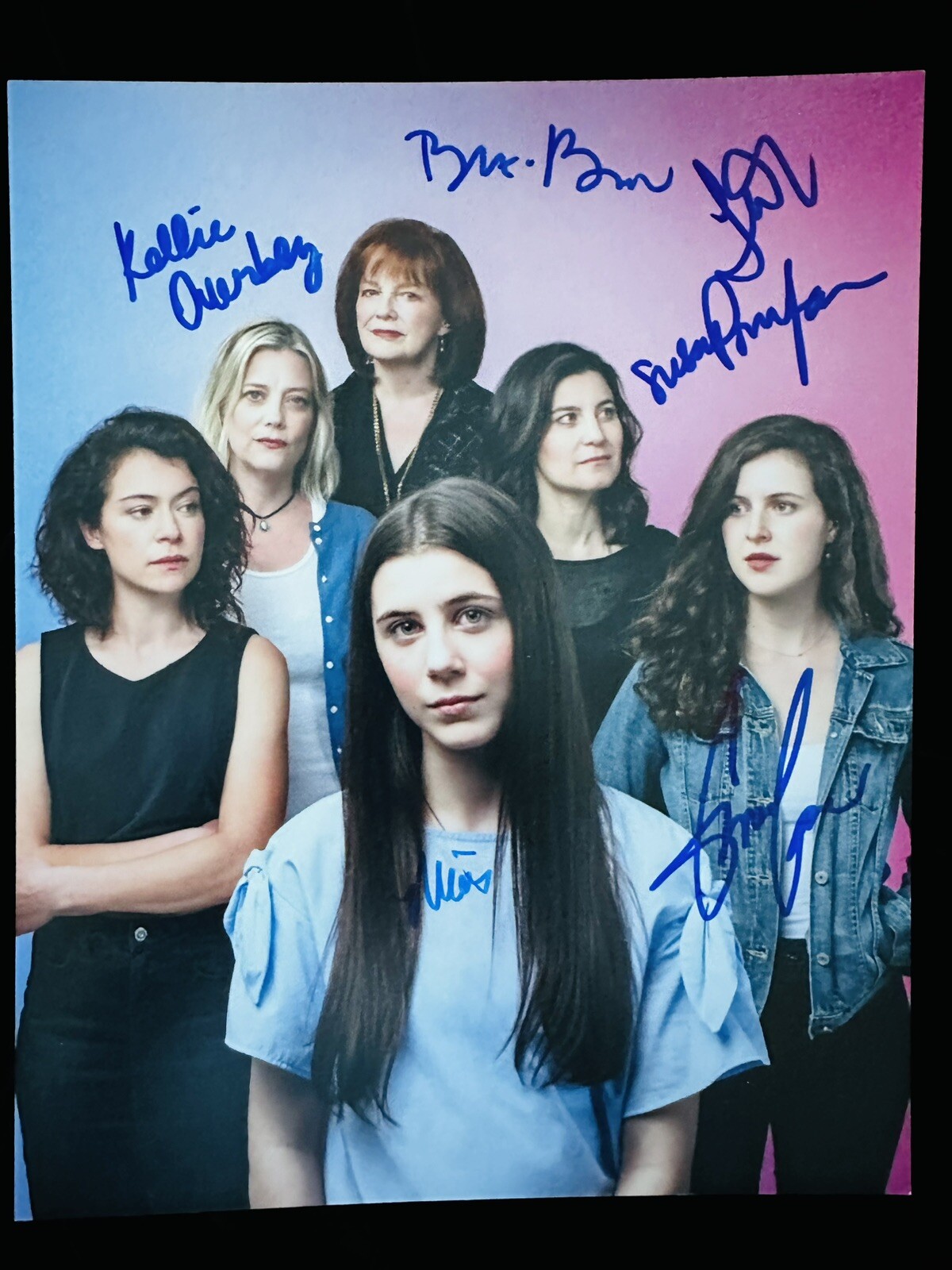 Blair Brown, Susan Pourfar, Emma Mechanism, Tatiana Maslany, Kellie Overbey Sign