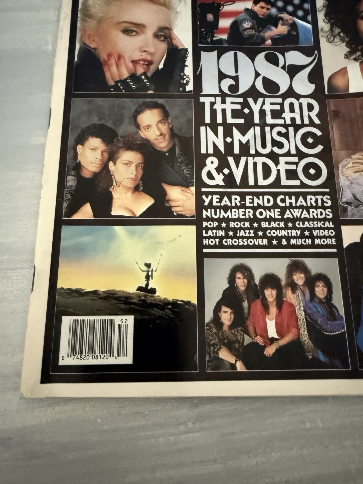Billboard Magazine December 26, 1987 Year In Music & Video Charts & Awards