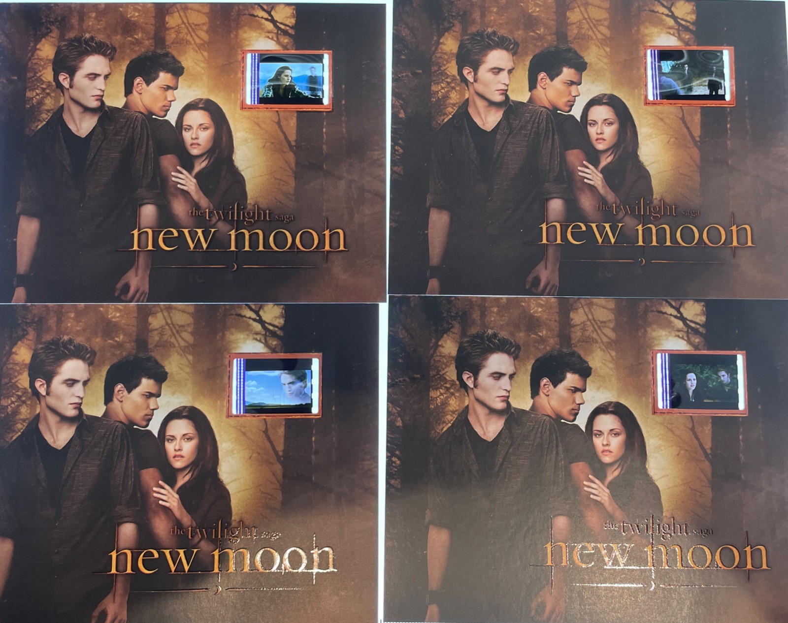 Twilight Saga New Moon Senitype Collectible Movie Cell Pack Of 4