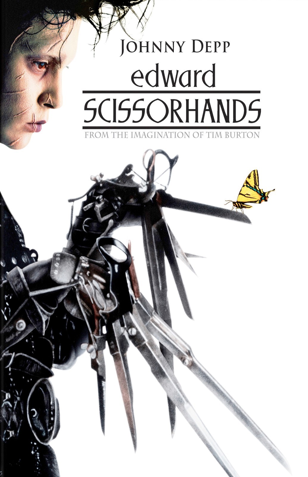 Edward Scissorhands movie poster (c) : 11 x 17 inches – Johnny Depp poster