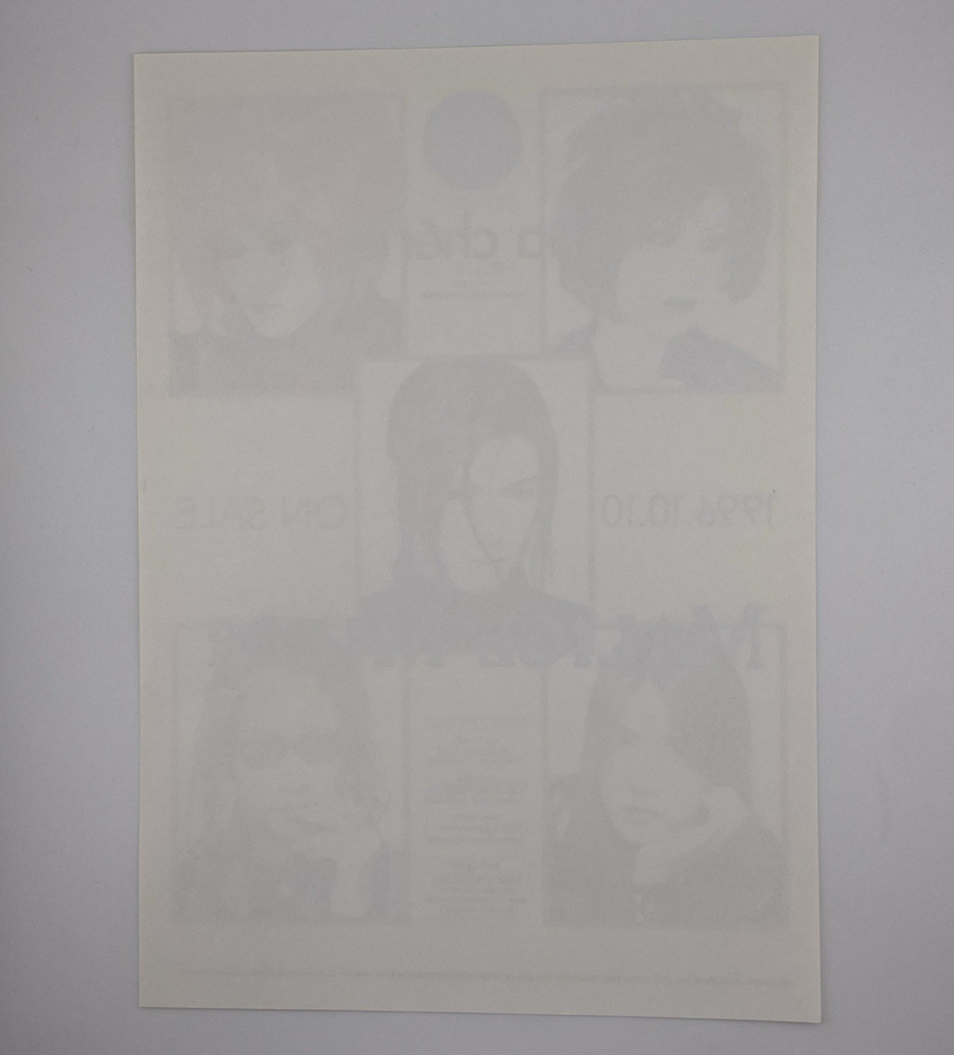 MALICE MIZER ma cherie A4 Size Flyer