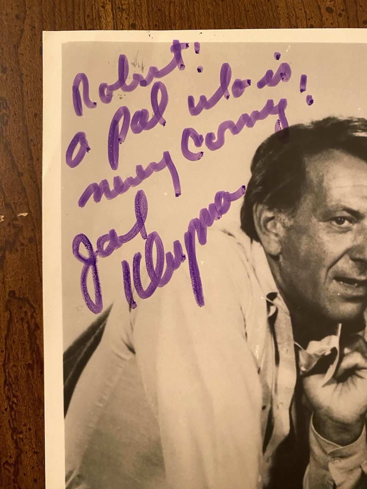 Tony Randall Jack Klugman Signed Autographed 8×10 Photo With COA The Odd Couple