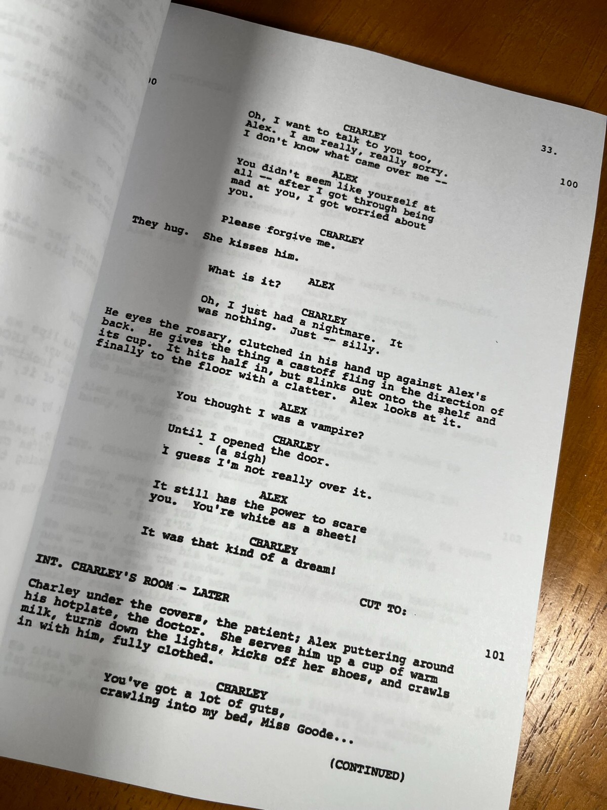 Fright Night Part 2 Script Signed- Autograph Reprints- 117 Pages- Vampires