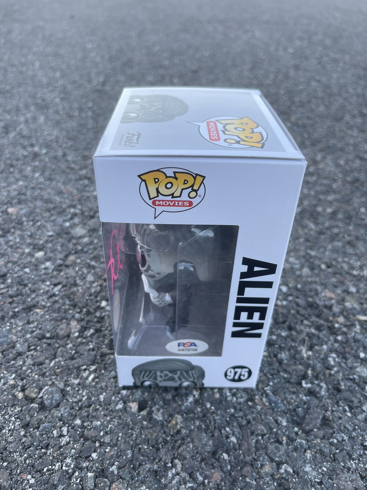 John Carpenter SIGNED ALIEN CHASE FUNKO POP 975 THEY LIVE PSA COA AUTOGRAPHED