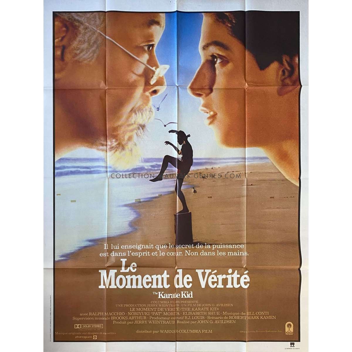 THE KARATE KID French Movie Poster – 47×63 in. – 1984 – John G. Avildsen, Ralph