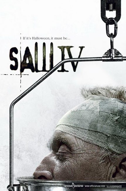 SAW IV original D/S 27×40 rolled movie poster (2007)