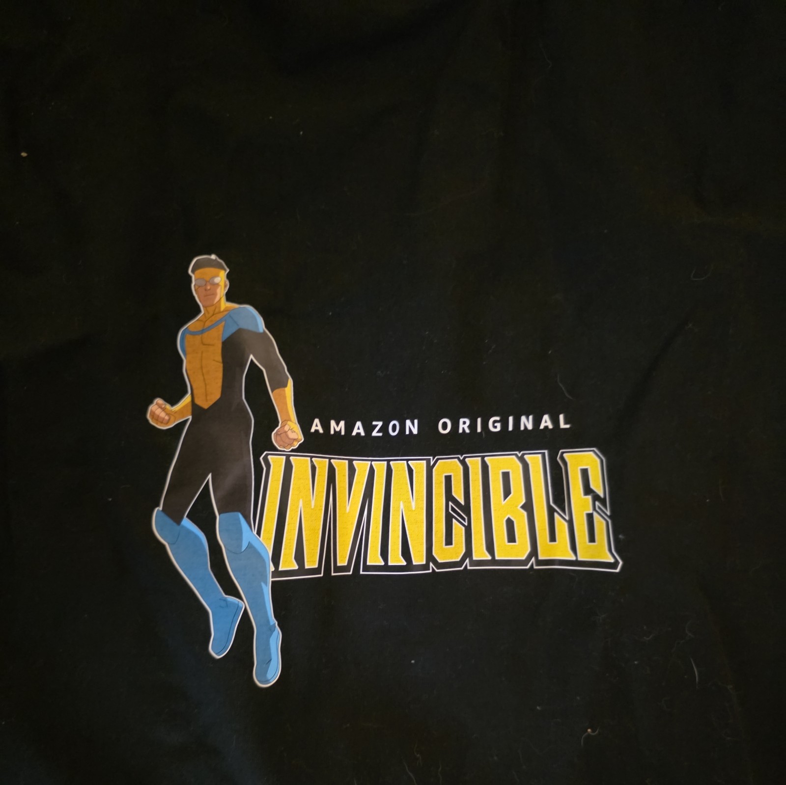 AMAZON ORIGINAL PRIME INVINCIBLE BLACK TOTE BAG PREMIERE PROMO Comic unused
