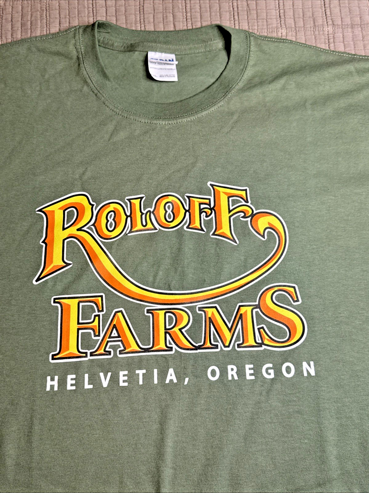 Roloff Farm Farm Shirt Signed by Cast Of Little People Big World & Mike Detjen