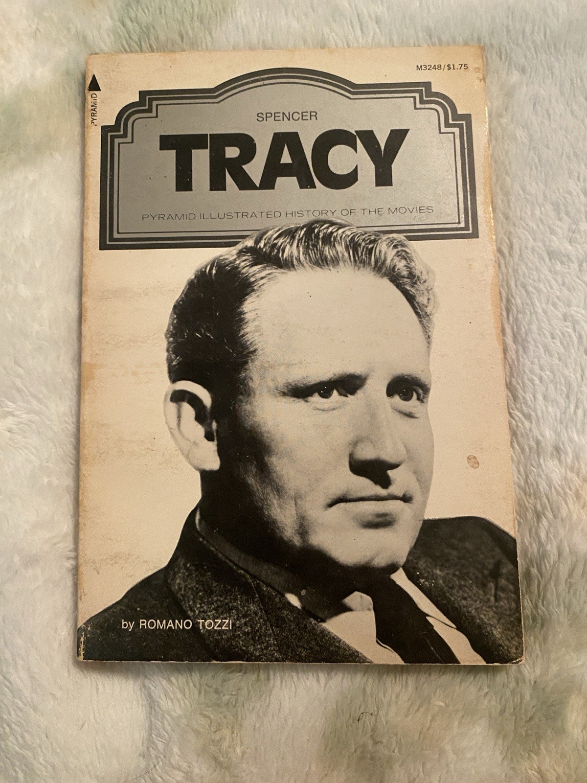 VINTAGE – SPENCER TRACY – PYRAMID ILLUSTRATED HISTORY – 1973 – GOOD