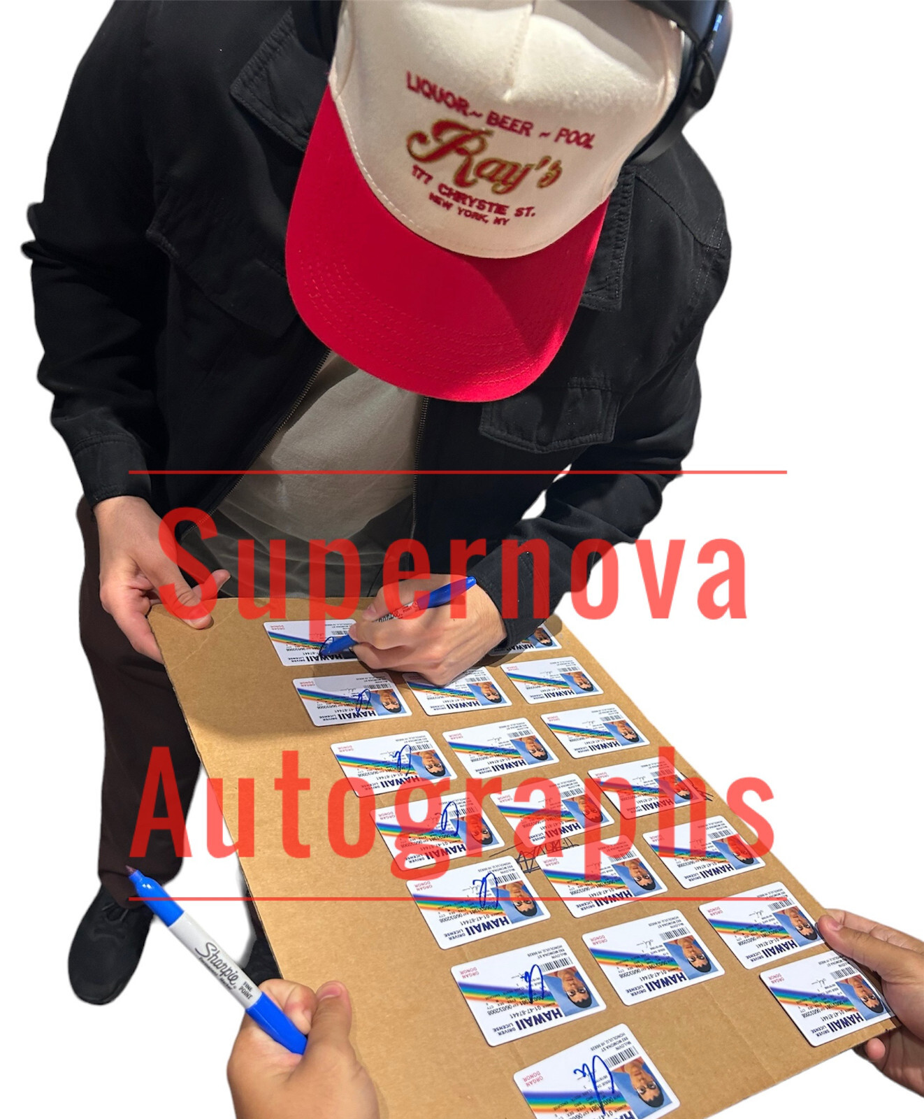 Christopher Mintz Plasse Signed Autographed Superbad Mclovin ID with Exact Proof
