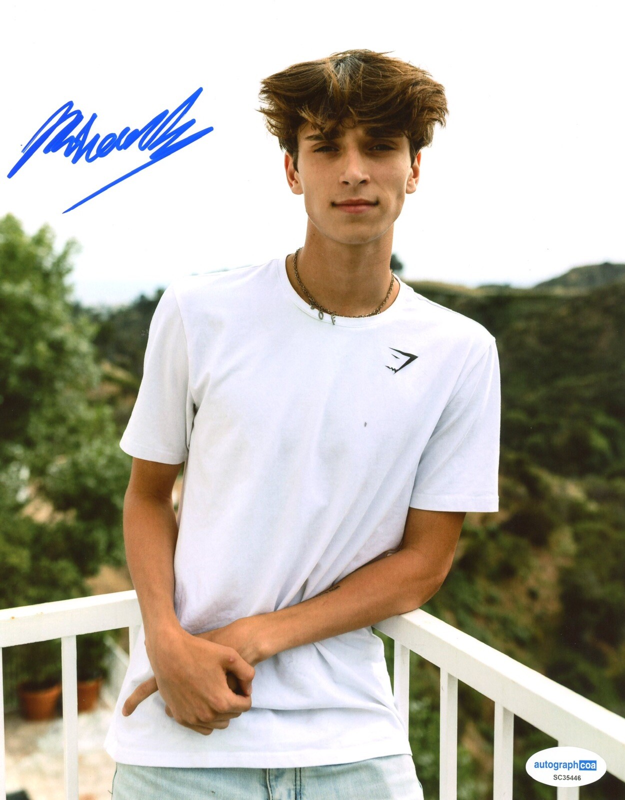 JOSH RICHARDS SIGNED AUTOGRAPH 8×10 PHOTO PICTURE ACOA TIK TOK BARSTOOL BFFS