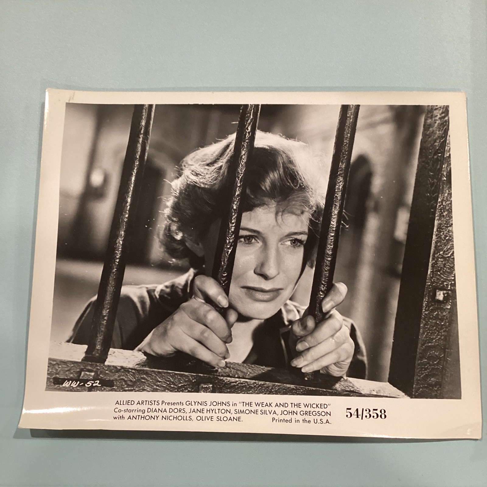 Janet Hylton In The Weak And Wicked Allied Artists Promotional Photo