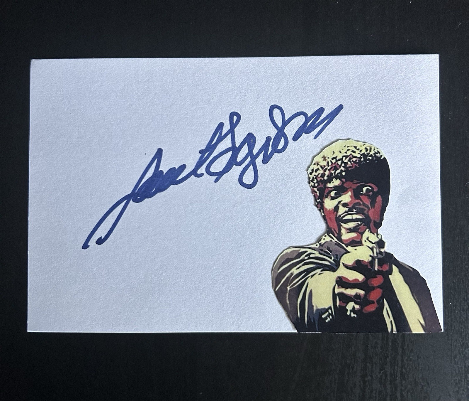 Samuel L. Jackson – Jules Winnfield / Pulp Fiction – Signed Index 3×5 Card – JSA