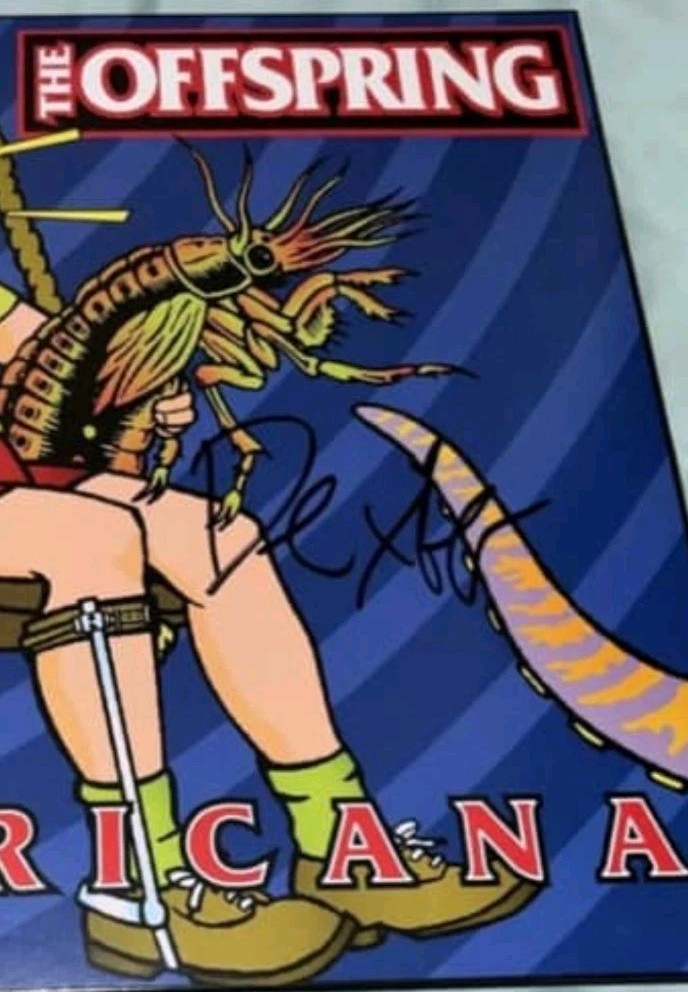 The Offspring Signed Dexter Holland Americana Vinyl Record RACC Bought