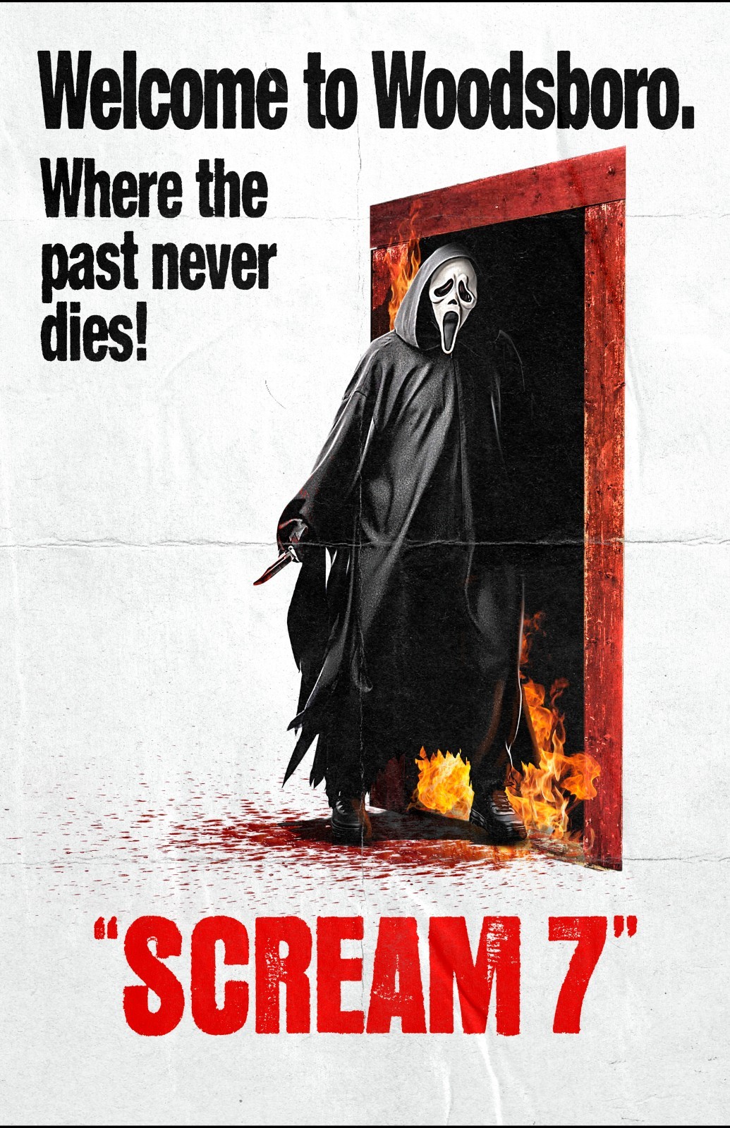 Scream 7 poster (c) – 11 x 17 inches – Scream retro style movie poster