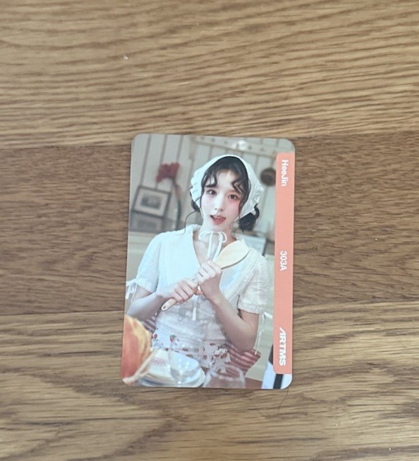 ARTMS HEEJIN GRAND CLUB ICARUS TOUR 303A OBJEKT PHOTOCARD [UN-SCANNED]