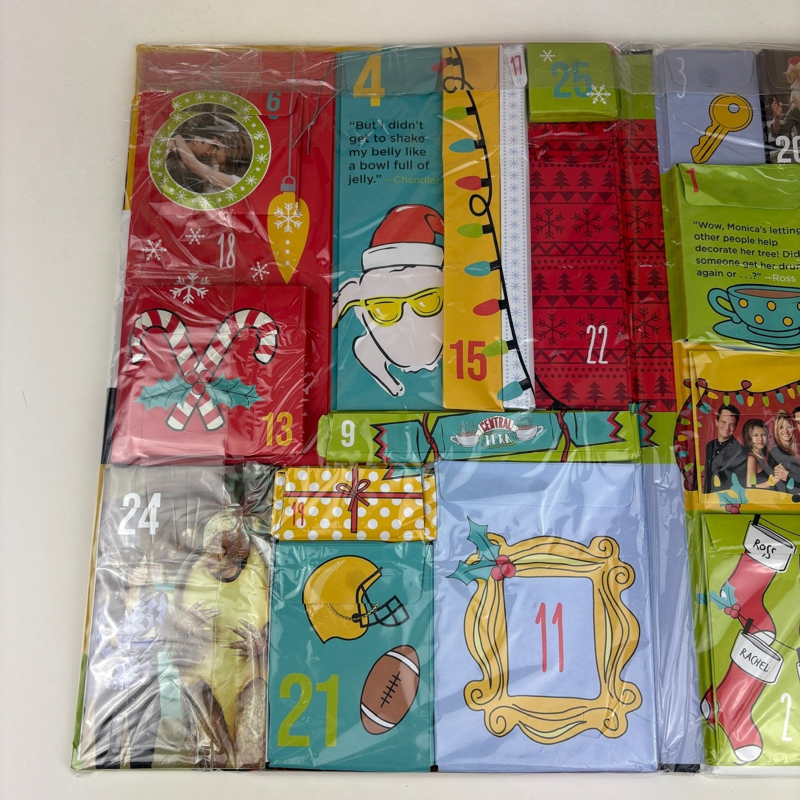 Friends TV Series The Official Advent Calendar 25 Days of Surprises Sealed New