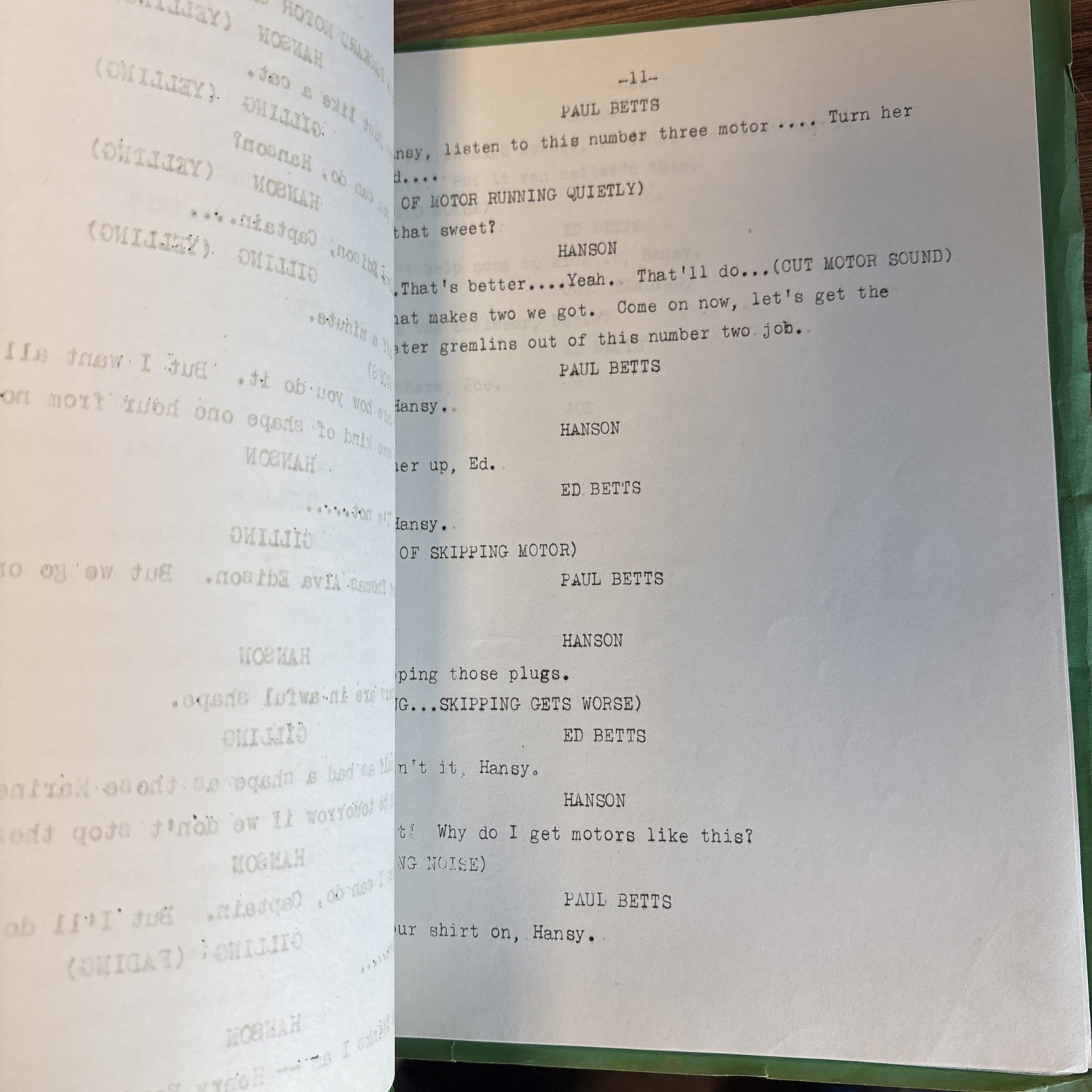 Orig 1943 Radio Drama Script: Cook on the P-T Boat Writes Home Frank Gabrielson