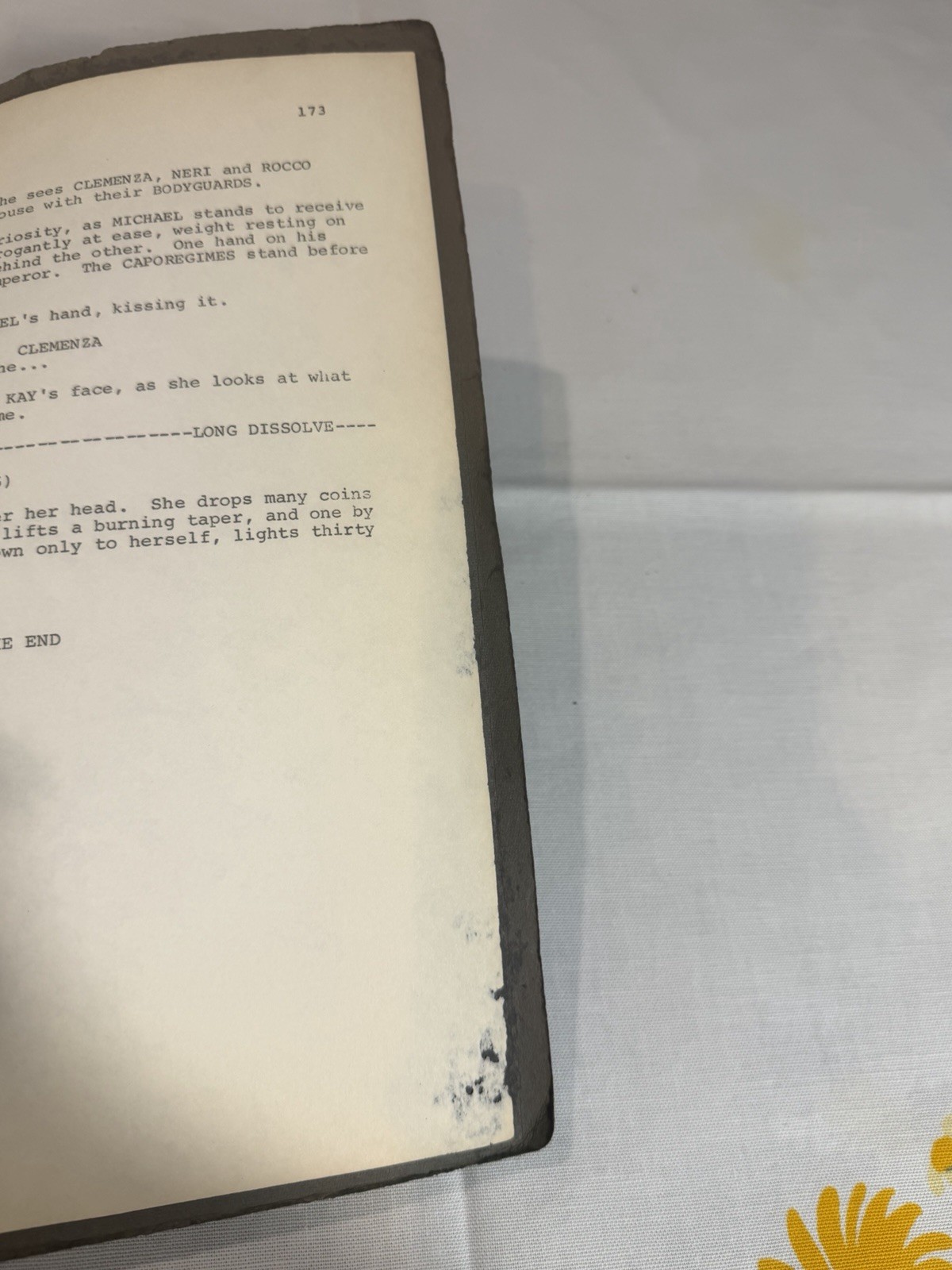 The Godfather 1971 Second Draft Screenplay Mario Puzo & Francis Ford Coppola