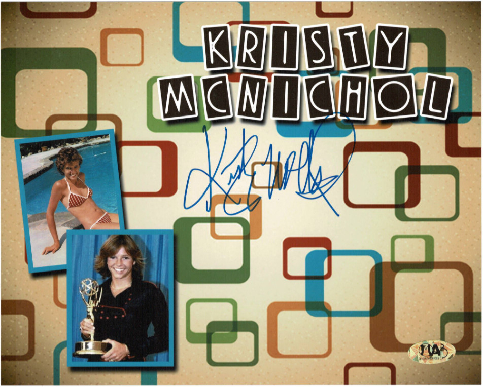 Kristy McNichol Family Actor Autographed Signed 8×10 Photo MAB 19292