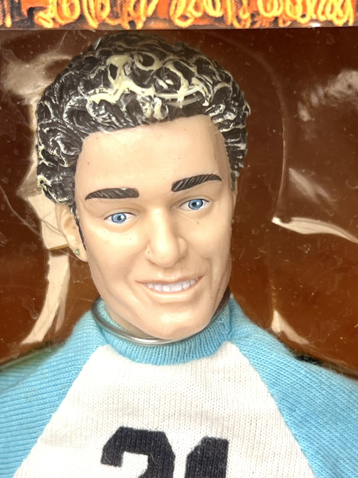 Vintage-NSYNC-Justin Timberlake-Collectible Marionette Doll-Living Toyz 2000