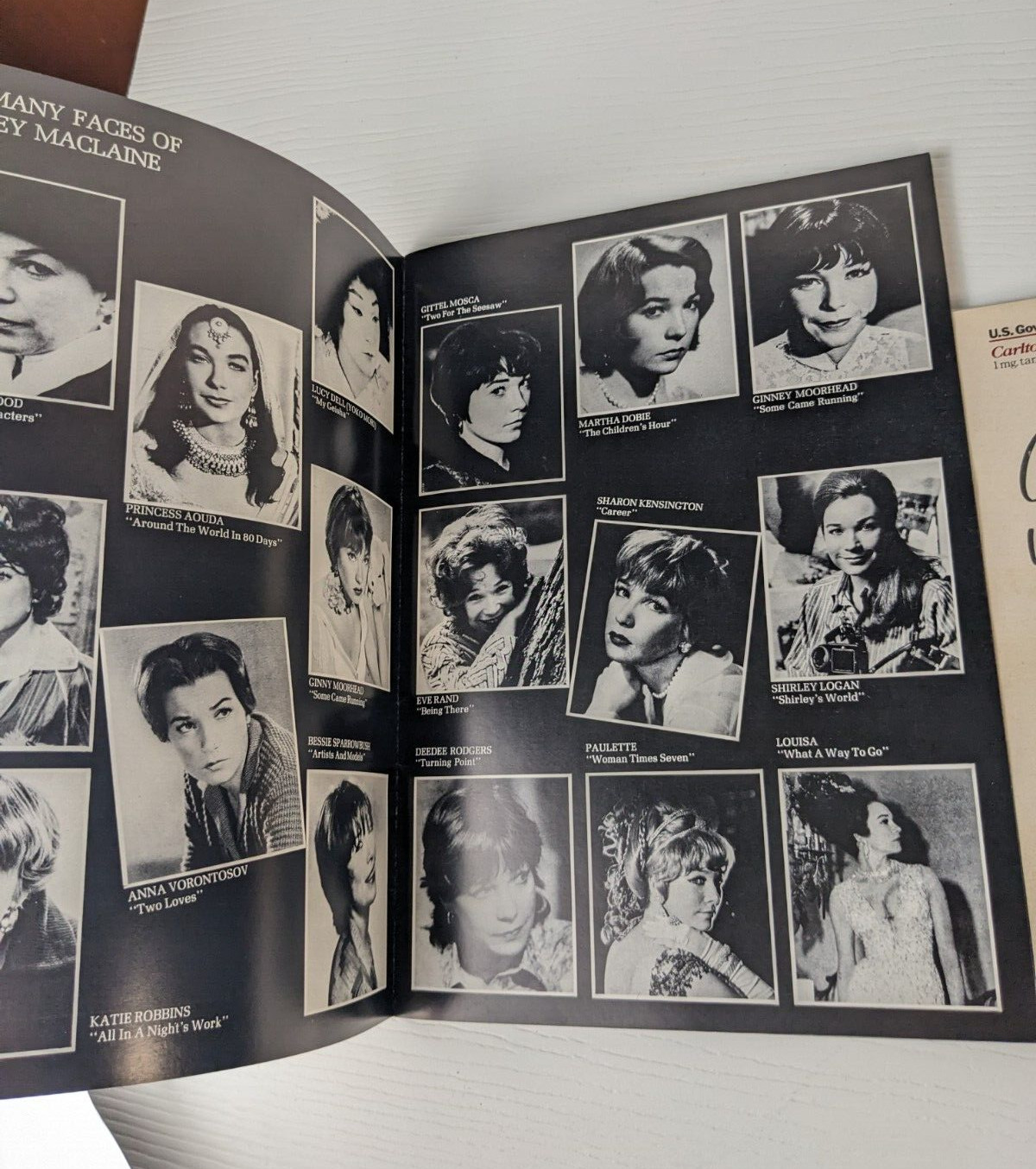1984 Playbill & Program Gershwin Theatre Shirley MacLaine Broadway Alan Johnson