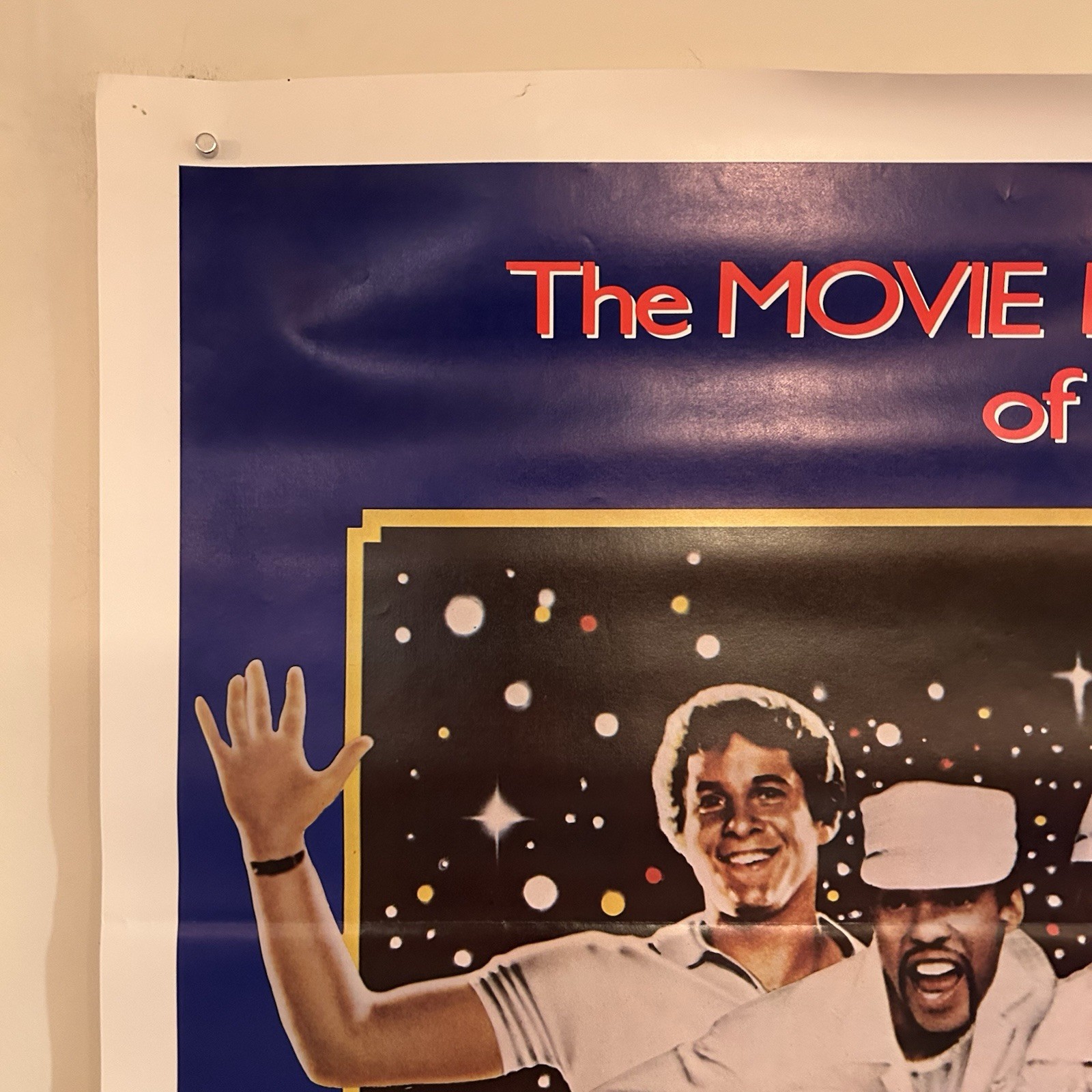 CAN’T STOP THE MUSIC 1980 Village People Original SS Movie Poster 27” x 41” NM