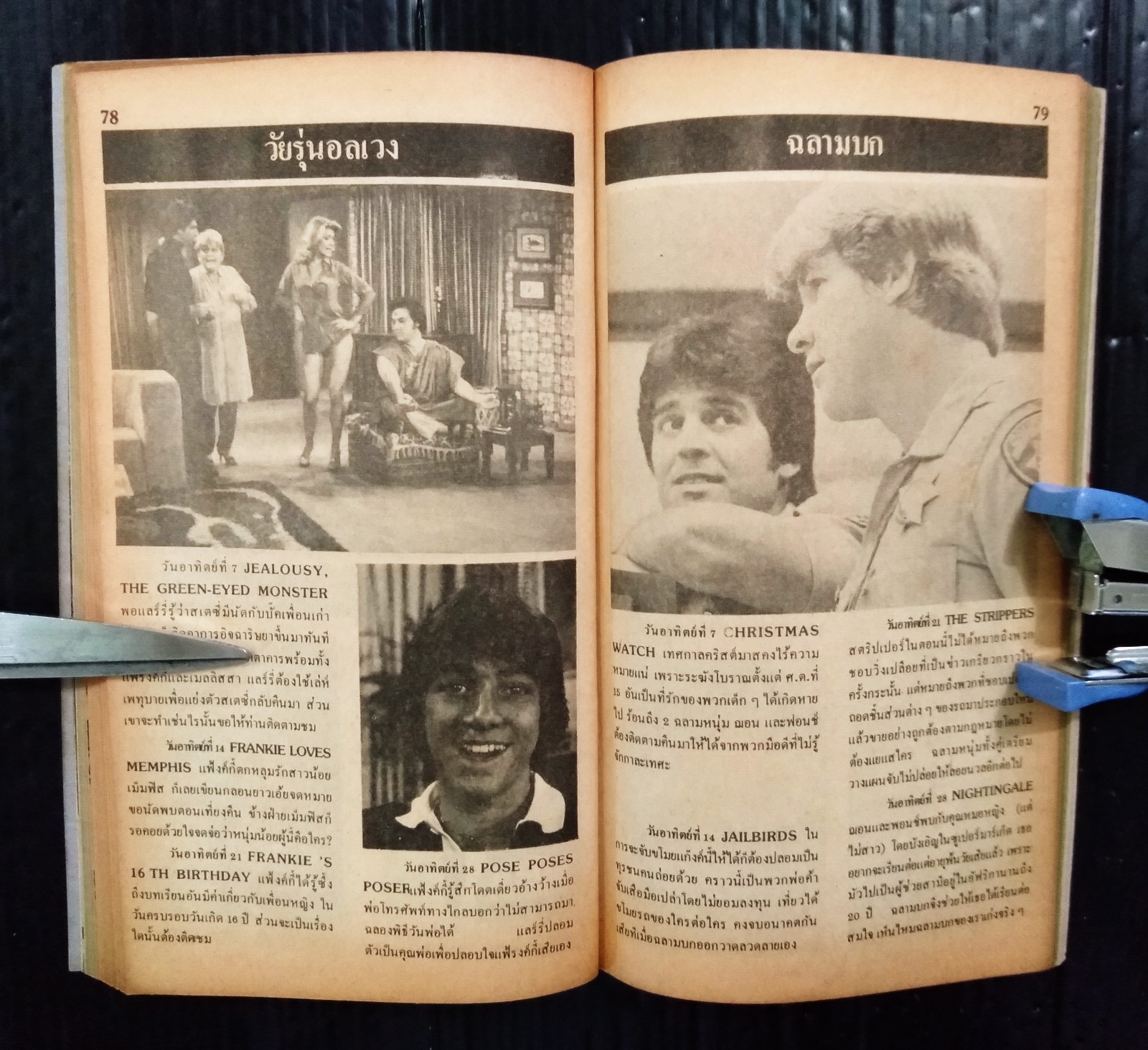 1981 Morgan Fairchild Lisa Eilbacher Robert Conrad Lorenzo Lamas Book MEGA RARE!