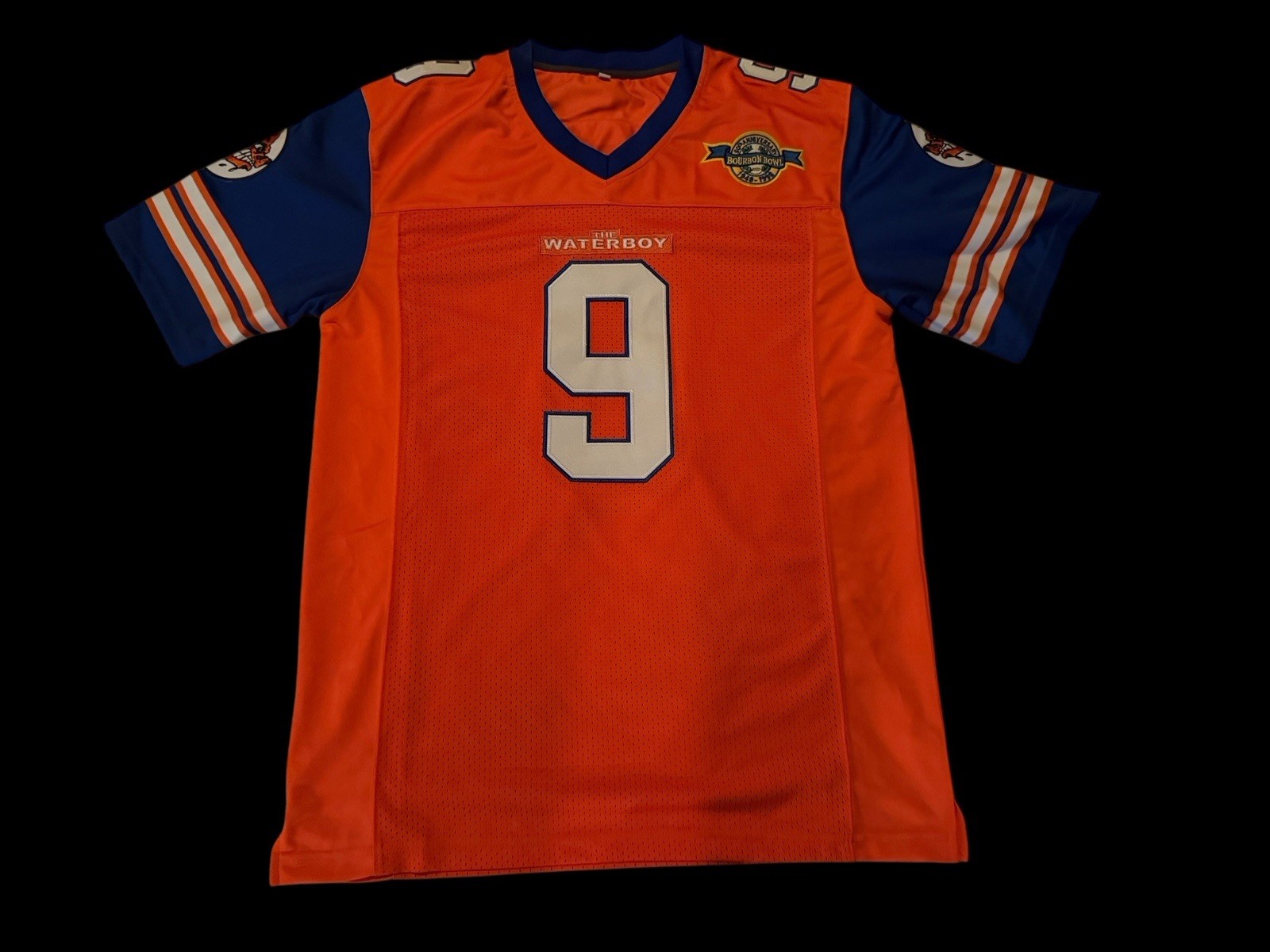 ADAM SANDLER SIGNED THE WATERBOY FOOTBALL JERSEY MUD DOGS MOVIE RARE JSA