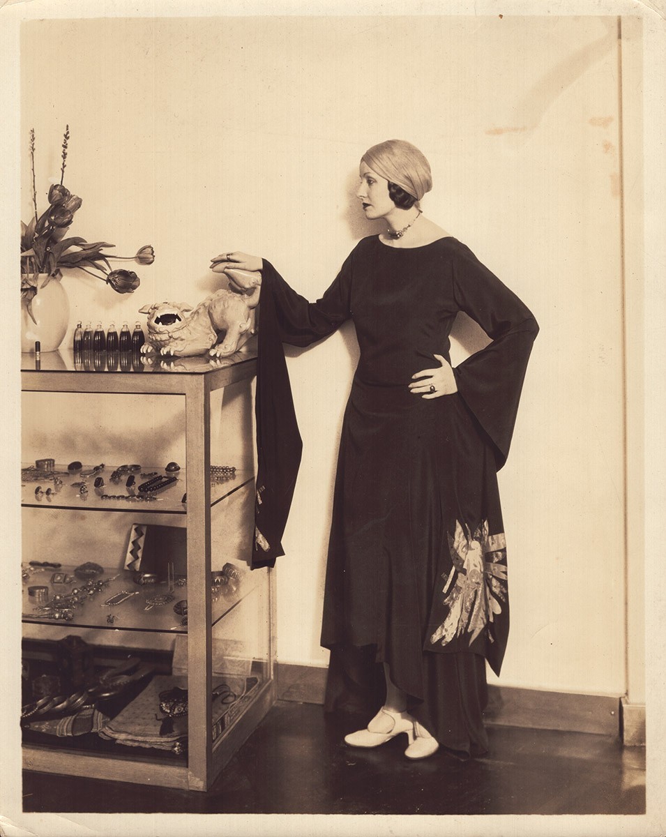 NATACHA RAMBOVA [ca. 1924] Early Art Deco portrait