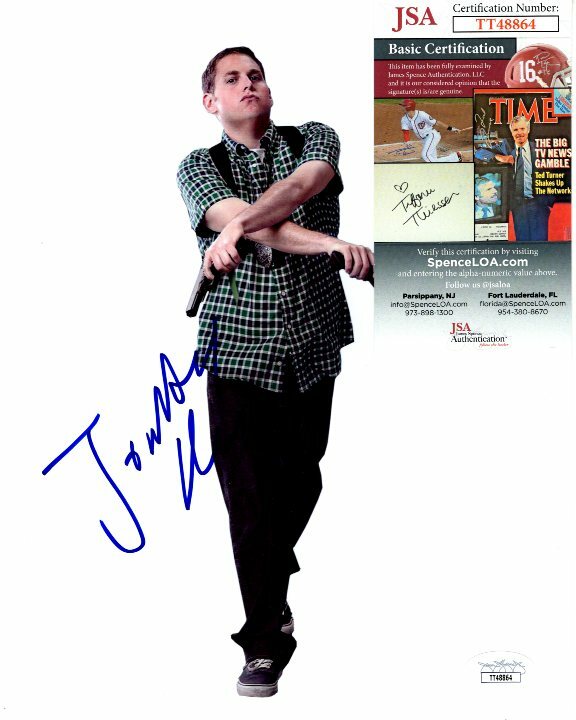 JONAH HILL signed 8×10 21 JUMP STREET SCHMIDT photo JSA
