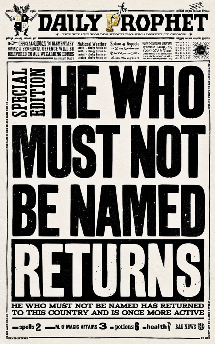 Harry Potter = The Daily Prophet ( 11″ x 17″ ) Collector’s Poster Print – B2G1F