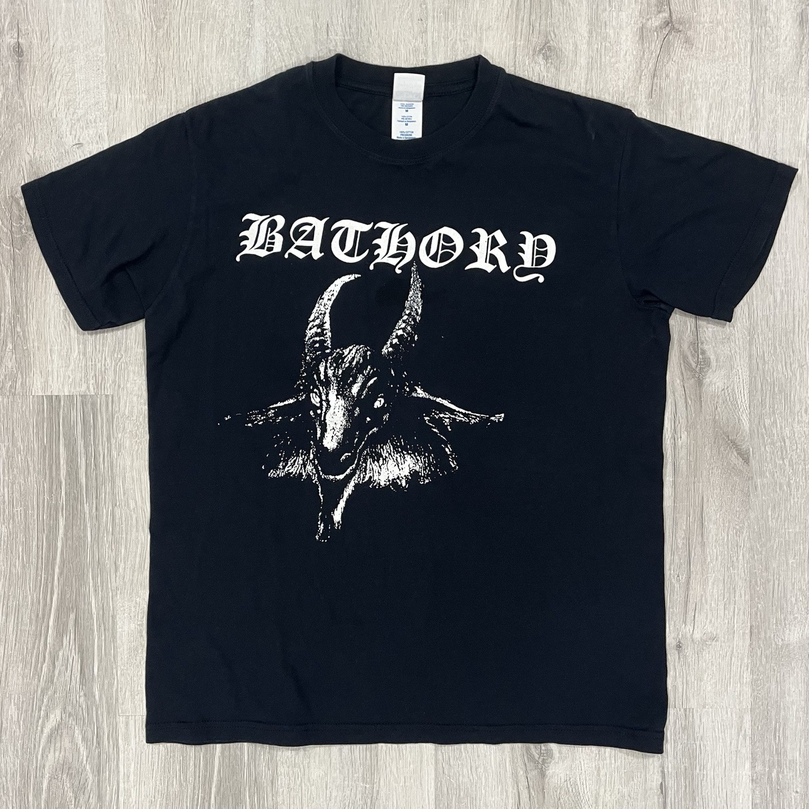 MATT HEAFY TRIVIUM OWNED Bathory Shirt GENUINE MEDIUM VH1 Save The Music Auction