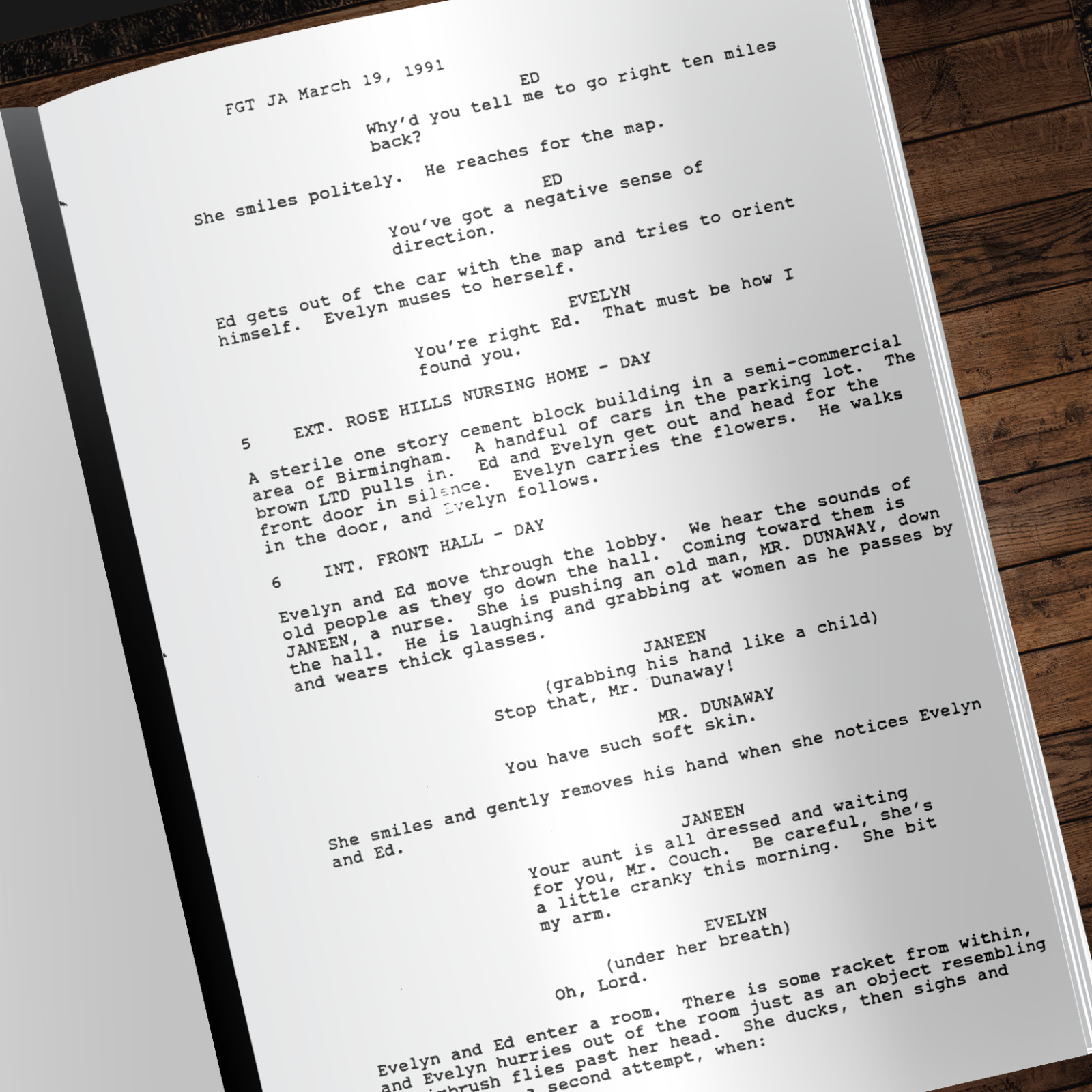 Fried Green Tomatoes Signed Autographed Movie Script Reprint Replica Kathy Bates