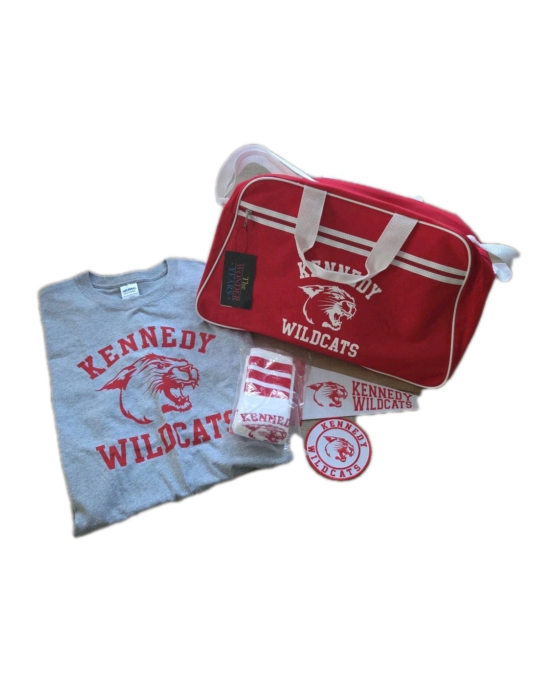 The Wonder Years Experience Edition- Gym Bag, Tshirt, Socks, Pennant And Patch
