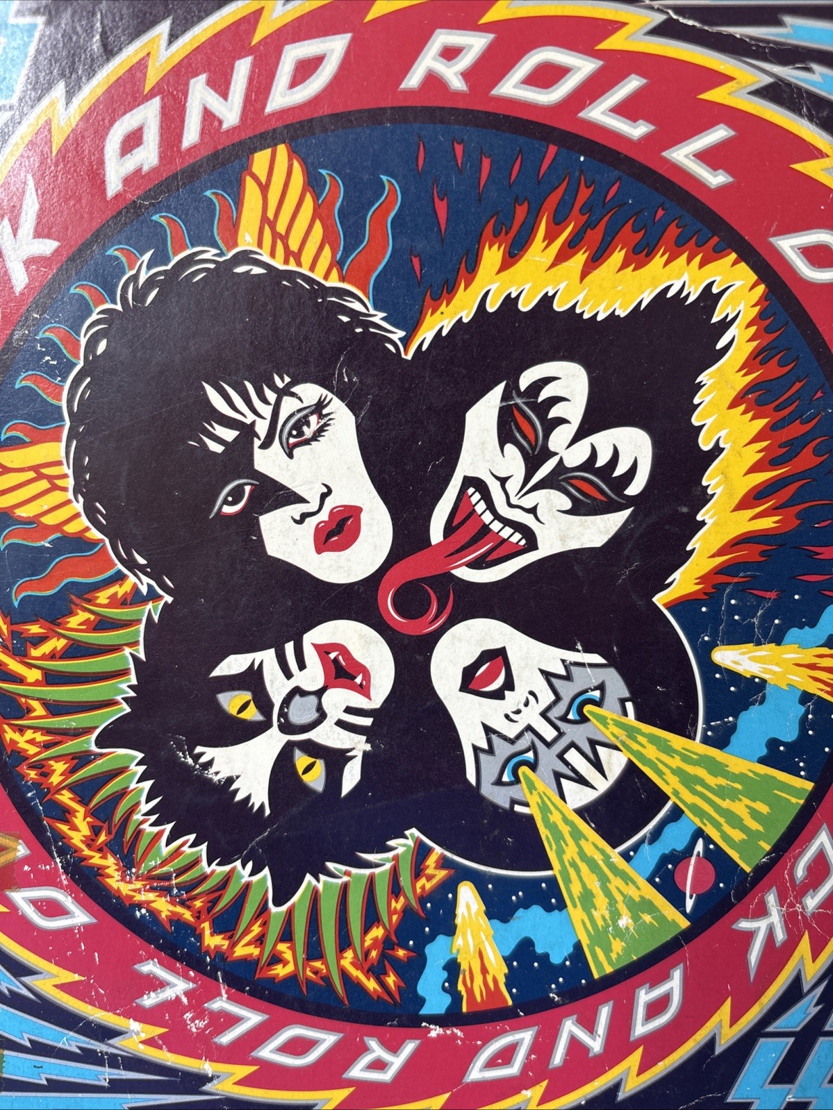 Kiss Rock and Roll Over Music Song Book 1977 US Sheet Music w/ Lyrics Almo