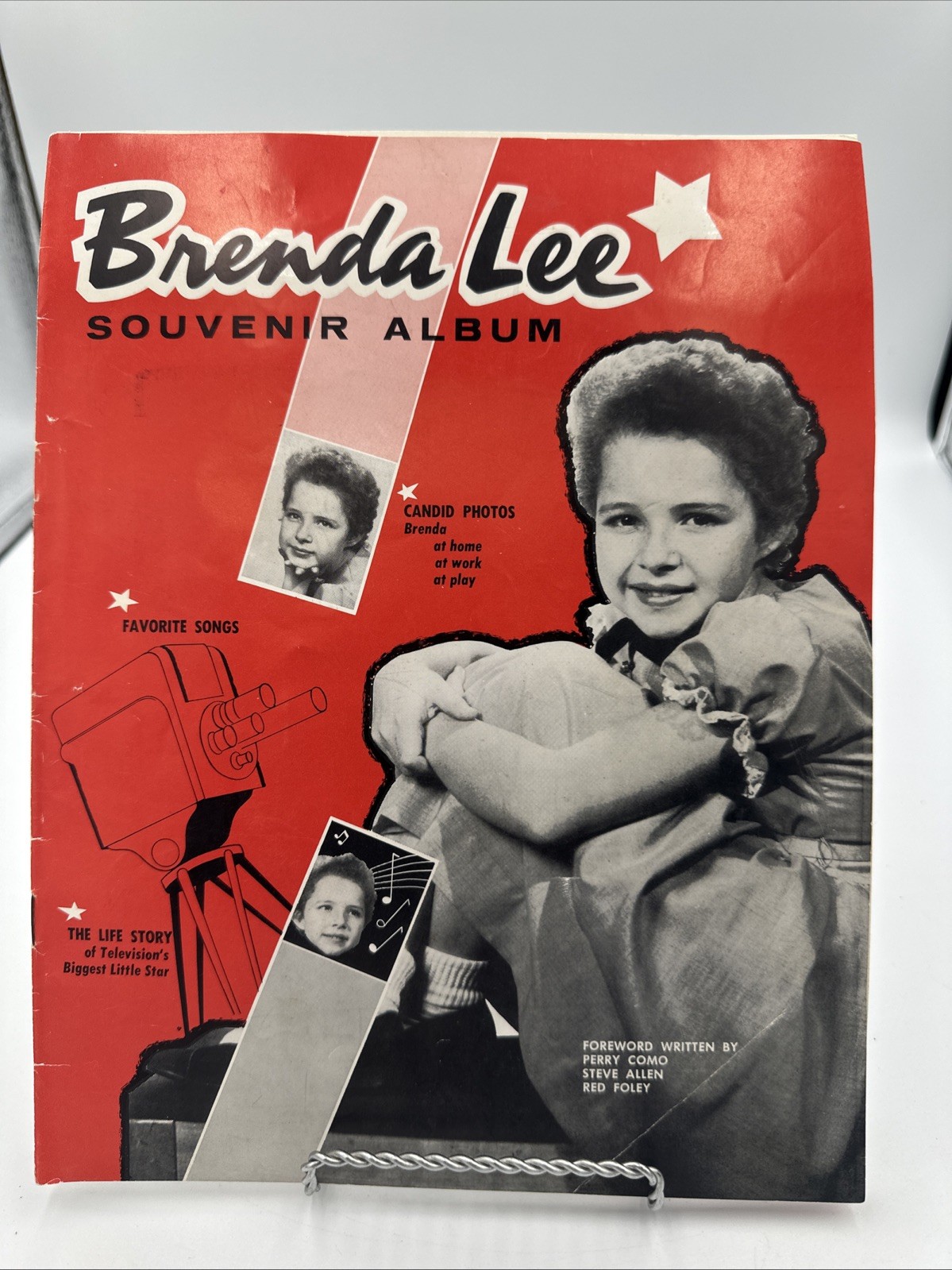 Brenda Lee Souvenir Album 1957 Booklet Vintage Early Career *Signed?*