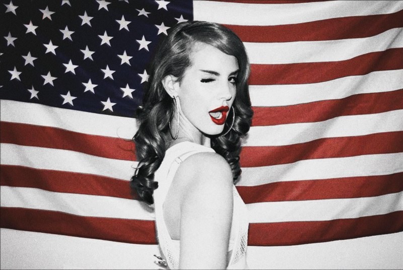 Lana Del Rey American Flag 24×36 Poster Born To Die Sexy Born to Die Kill Kill!!