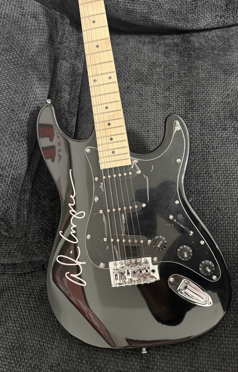Alice Cooper Signed Full-Size Electric Guitar JSA Certified