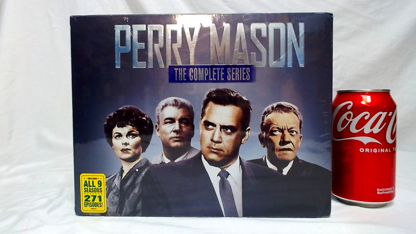 PERRY MASON THE COMPLETE SERIES 1-9 SEASONS, 1957-1966, DVD SET 271 EPISODES NIB