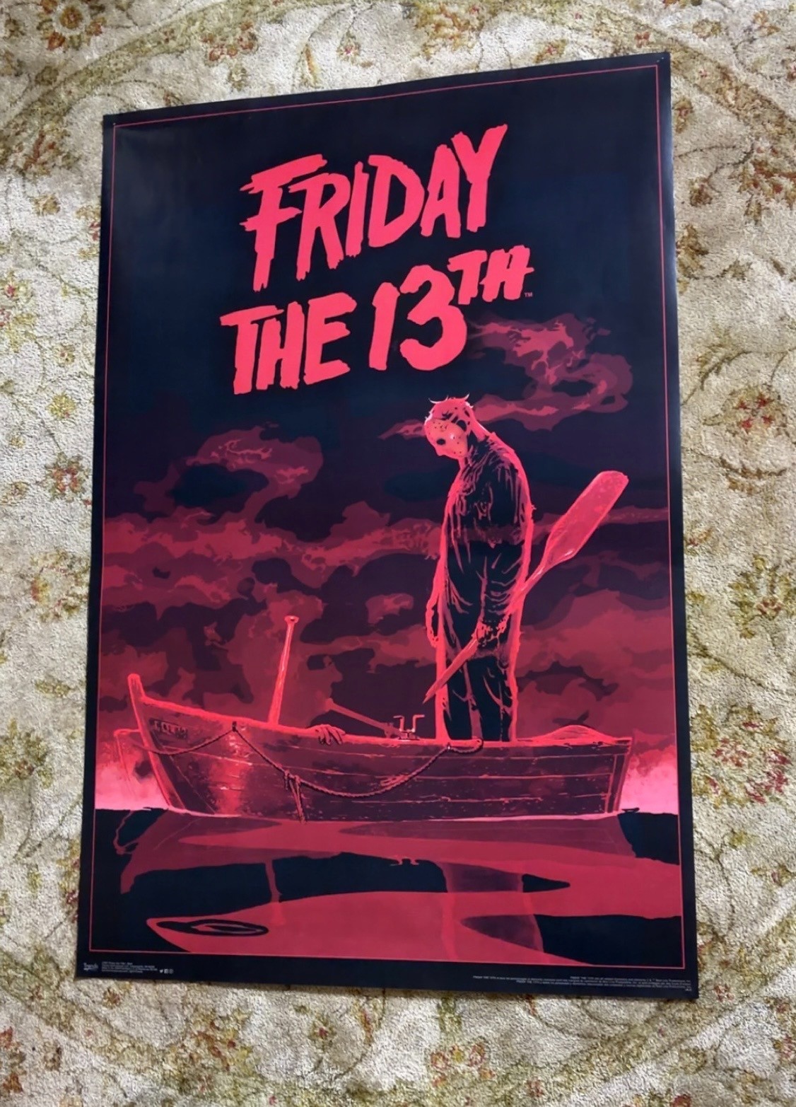 Jason Voorhees Movie Poster 24×34″